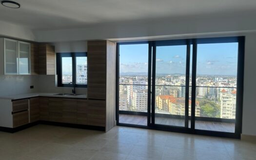 EN ALQUILER – APARTAMENTO EN NACO, TORRE EXCLUSIVA– PISO 17